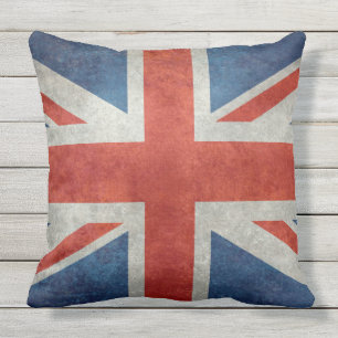 Coussin D'extérieur Drapeau BRITANNIQUE d'Union Jack dans de rétros