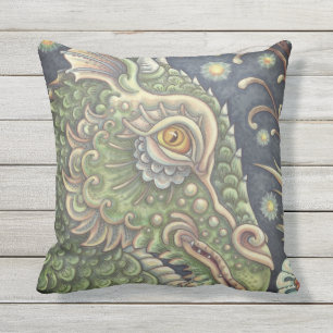 Coussin D'extérieur Edwin's Dragon Imaginaire LANCE PILLOW *Personnali