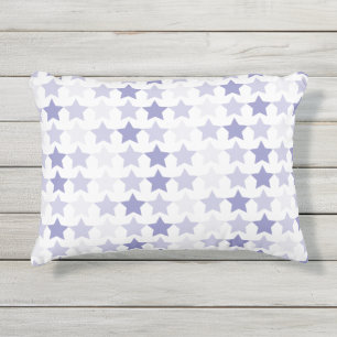 Coussin D'extérieur Étoiles Patriotique Blue Ombre