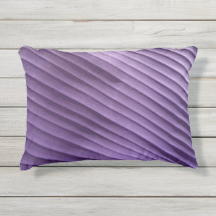 Coussin D'extérieur Feuille Violet Diagonal