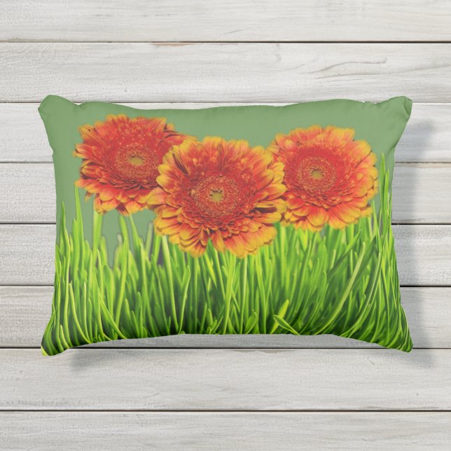 Coussin D'extérieur Fleur d'orange d'automne (Devant)