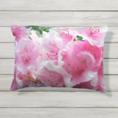 Coussin D'extérieur Fleurs florales roses tombées (Dos)