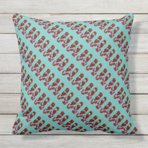 Coussin D'extérieur Flip Flops (canneberge)