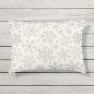 Coussin D'extérieur Flocon de neige