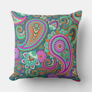 Coussin D'extérieur Floral Paisley sans couture motif II + vos idées