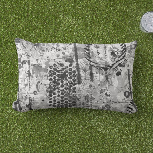 Coussin D'extérieur Graffiti Etchings (Herbe)