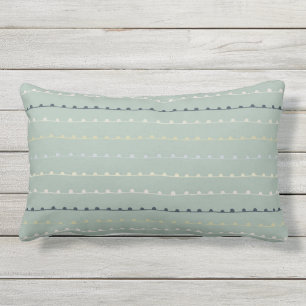 Coussin D'extérieur Grandes lunettes modernes Marine Pastel Seafoam Gr