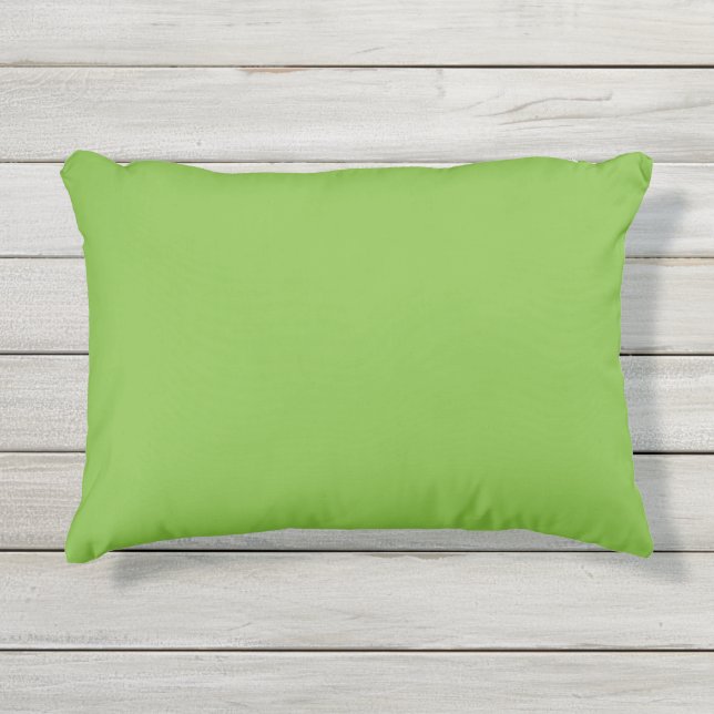 Coussin D'extérieur Grasshopper vert couleur pâle (Devant)