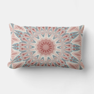 Coussin D'extérieur Grattez moderne Kaleidoscope Mandala art fractal