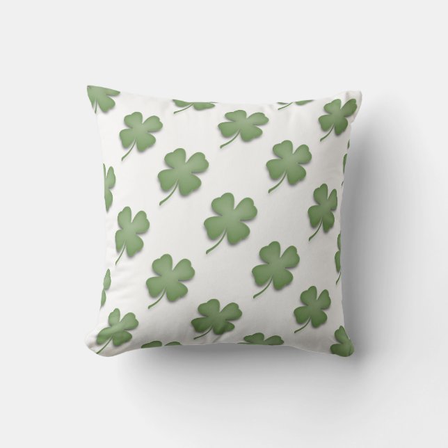 Coussin D'extérieur Housse à quatre feuilles (Recto)