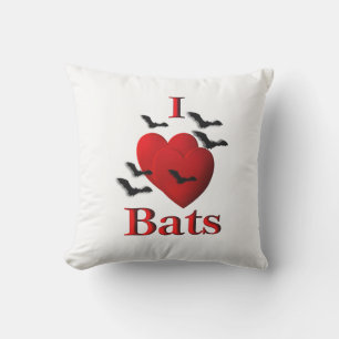 Coussin D'extérieur I Heart Bats