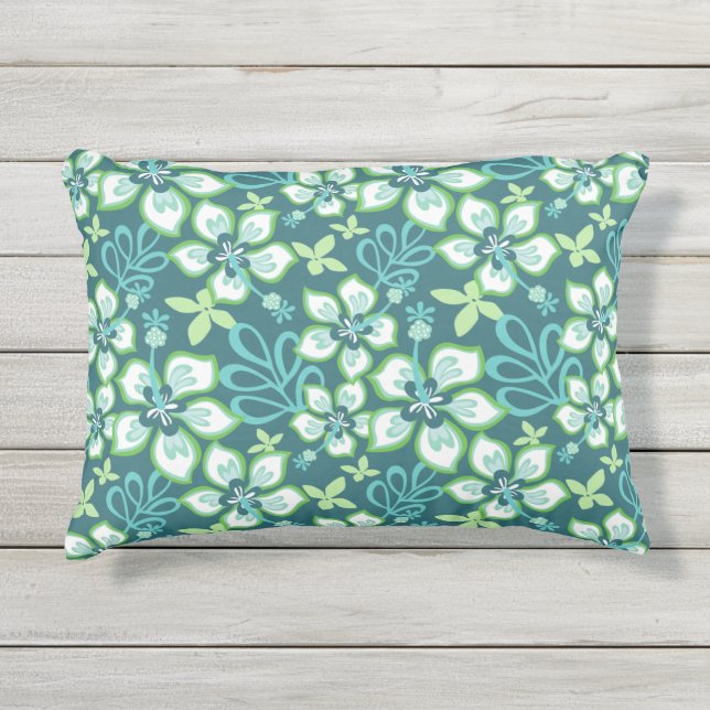 COUSSIN D'EXTÉRIEUR JUNGLE SURF (COMBO SAPHIR) (Devant)