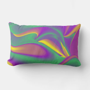Coussin D'extérieur La magie des couleurs Abstrait Rainbowart 3D
