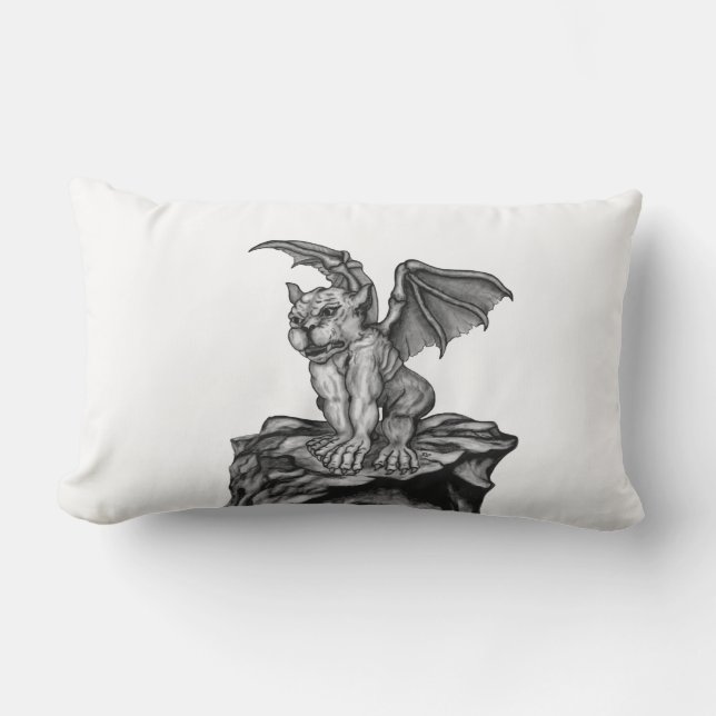 Coussin D'extérieur Little Golem Gargoyle (Recto)