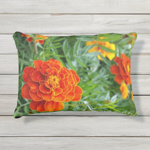 Coussin D'extérieur marigold aux couleurs vives
