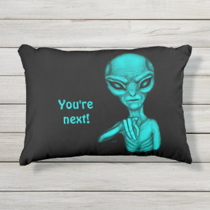 Coussin D'extérieur Mauvais Alien, Tu es le prochain !