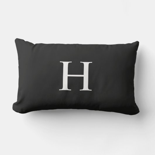 Coussin D'extérieur Monogramme Moderne Classique (Recto)