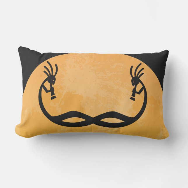 Coussin D'extérieur Moon Sud-Ouest Kokopelli (Recto)