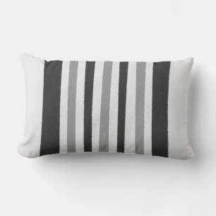 Coussin D'extérieur Motif gris noir blanc