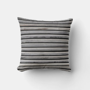 Coussin D'extérieur Motif simple de clôture en bois