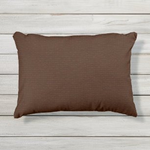 Coussin D'extérieur Motif texturé Brown foncé Patio extérieur