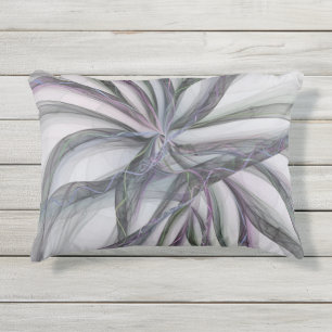 Coussin D'extérieur Motions Filigree Moderne Abstrait pivotant Fractal