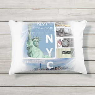 Coussin D'extérieur New York