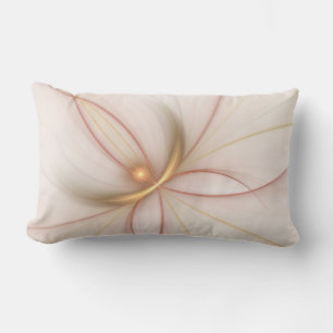 Coussin D'extérieur Noble Cuivre Et Or Abstrait Art Fractal Moderne