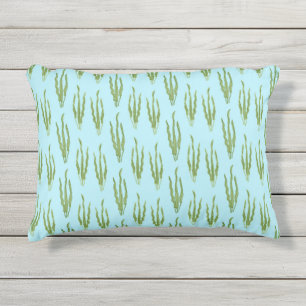 Coussin D'extérieur Océan d'algues vertes Plantes Nature Lover Eau ble