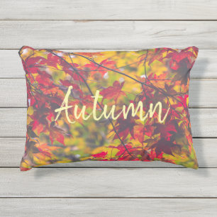 Coussin D'extérieur Oreiller de décoration extérieur aux feuilles d'au
