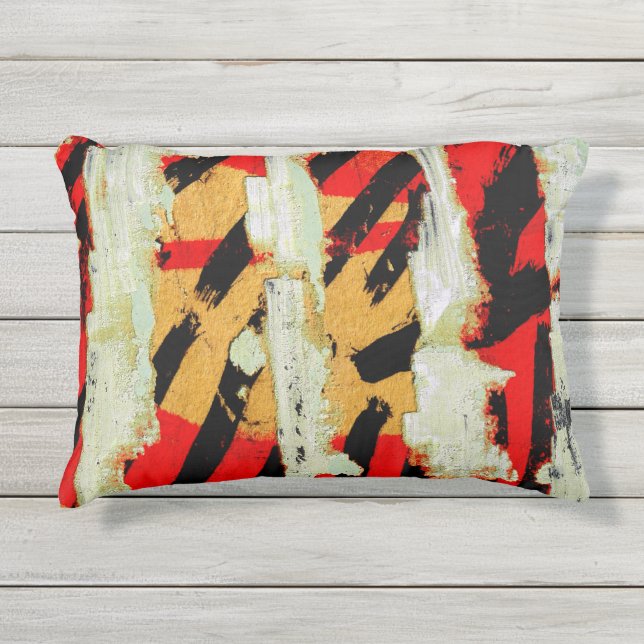 Coussin D'extérieur Papier peint Peeling cool (Devant)