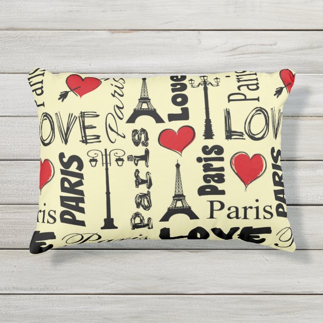 Coussin D'extérieur Paris (Devant)