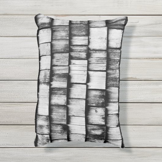 Coussin D'extérieur Paroi en bois (Dos (Vertical))