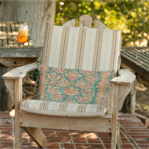 Coussin D'extérieur Patio turc vert Floral Perse extérieur