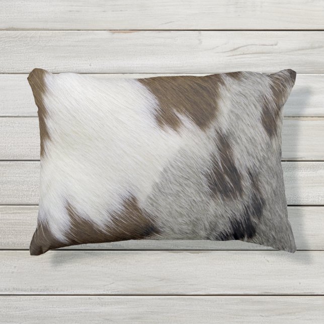 Coussin D'extérieur Peau de vache (Devant)