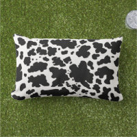 Peau de vache noire moderne Imprimer en extérieur