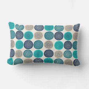 Coussin D'extérieur Points du cercle scandinave Mandala Motif 1