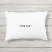 Coussin D'extérieur Propre texte Cadeaux et faveurs Mariage pour les j (Devant)