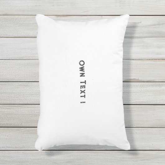 Coussin D'extérieur Propre texte Cadeaux et faveurs Mariage pour les j (Devant (Vertical))