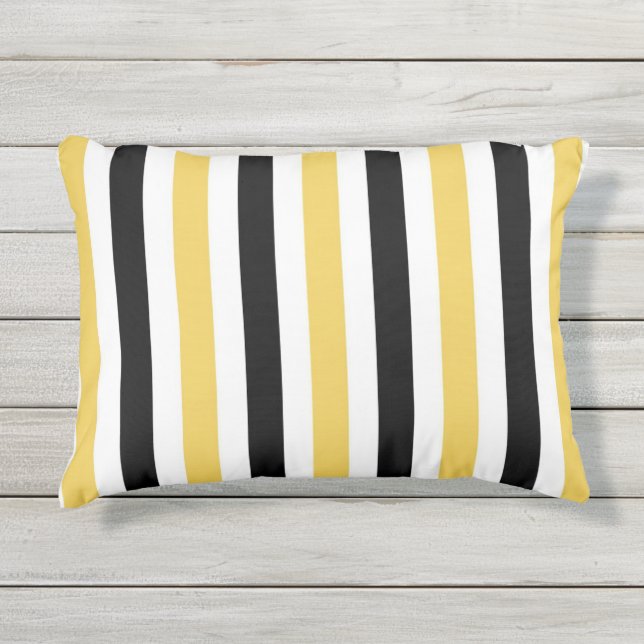 COUSSIN D'EXTÉRIEUR RAYURES EXTÉRIEURES CHICS DE (Devant)
