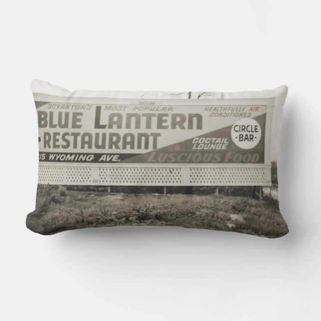COUSSIN D'EXTÉRIEUR RESTAURANT SCRANTON PENNSYLVANIA BLUE LANTERN (Recto)