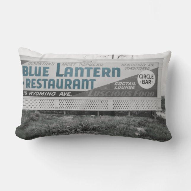 COUSSIN D'EXTÉRIEUR RESTAURANT SCRANTON PENNSYLVANIA BLUE LANTERN (Recto)