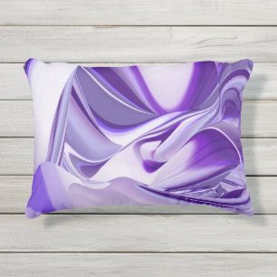 Coussin D'extérieur Rêves arc-en-ciel à fleurs violettes