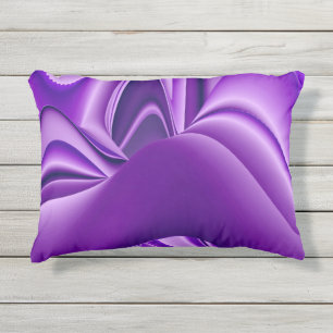 Coussin D'extérieur Rêves d'arc-en-ciel de fleurs violettes
