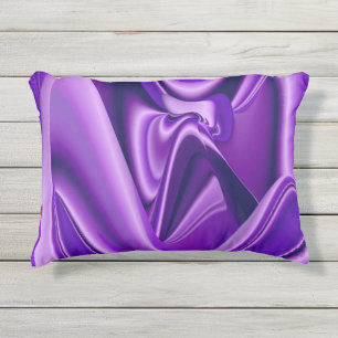 Coussin D'extérieur Rêves d'arc-en-ciel de fleurs violettes