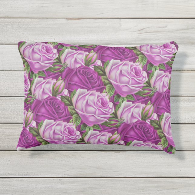 Coussin D'extérieur Rose (Dos)
