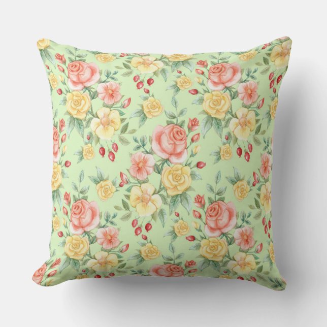 Coussin D'extérieur Rose (Recto)