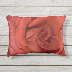 Coussin D'extérieur rose rouge lumineux