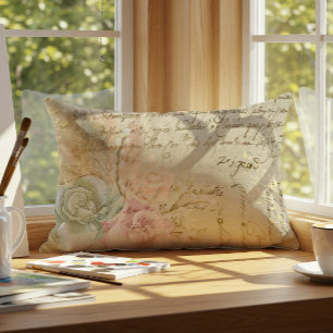 Coussin D'extérieur Shabby Chic Pays Français Floral Extérieur