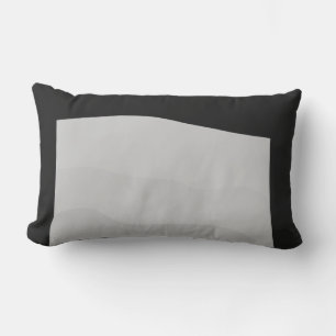 Coussin D'extérieur simple personnalisé BLACK mandala monogramme ajout